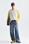 Color Blocked Textured Sweatshirt - 2