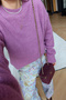 Ribbed Collar Basic Wool Sweater - 4