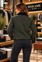 Women's Casual Regular Fit Fur Lined Denim Jacket - 2