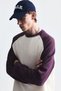 Color Blocked Textured Sweatshirt - 4