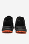 Men's thick soled sneaker shoes real leather taven black - 5