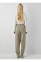 Balloon Fit, High Waist, Basic Women's Sweatpants. - 3