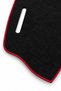 Opel Vectra B Kasa Front Dashboard Dashboard Protection Carpet with Red Edges Without Embroidery - 5
