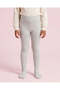 Girls Pink & Grey Full Length Tights Pack Of 2 - 2