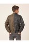 Senior Boys Olive Bomber Jacket - 4