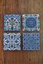 Natural Stone Coasters - Tile Motifs Coasters 10X10Cm Ai Stone Coasters 602