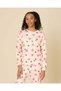 Senior Girls Ivory Floral Print Pyjama Set - 3