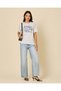 Women White Printed T-Shirt - 5