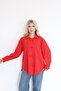 Women's Chinese Buttoned Trendy Basic Stylish Casual Shirt Suitable for Hijab - 2