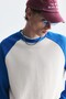 Color Blocked Textured Sweatshirt - 5