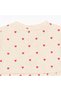 Long-Sleeved Printed Dress Beige - 4