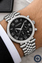 Men's Wristwatch with Calendar Steel Band Steel Case Bracelet Gift Silver Sdcms1107 - 2
