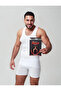 Men's White Set in a Special Box: Long Cut Boxer + Sports Athlete Underwear - 2