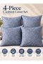 Bedsheet Set, Teal Blue Floral Pattern, 100% Cotton, 95 GSM