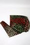Women's Multi-Colored Leopard Patterned Ready-To-Wear Scarf with Tie at the Back, Practical Shawl Bonnet - 2