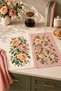 Rose Blush Rose Patterned 2-Piece Kitchen Towel Set 35X55 - 3