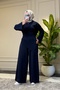 44454 - Stylish Comfortable Rayon Knitwear Thin Women's Knitwear Set with Pants - 2