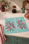 Bird and Flower Patterned 2-Piece Kitchen Towel Set 35X55 - 6