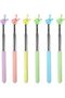 6PCS Pointer Finger Stick, Extendable Colorful Finger Pointer Stick, Mini Retractable Teacher Pointe