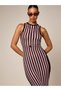 Rochie maxi, mix culori - 5