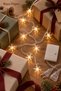 New Year Snowflake Led Light (29 Pieces), 4 Meters - 8 Functions, New Year Tree Decoration, Transparent Cable - 7