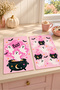Pink Magic Pink Ghost and Boiler Patterned 2-Piece Kitchen Towel Set 35X55 - 3