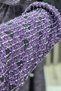 Women's Clothing Plus Size Buttoned Tweed Fabric Cap - 8