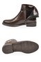 Brown Leather Zippered Stone Detailed Stylish Women's Office Event Daily Boots 451199 - 5