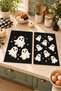 Ghost Club Ghost Patterned 2-Piece Kitchen Towel Set 35X55 - 3