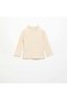 Fine Ribbed Undershirt Beige - 3