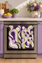 Violet Groove Geometric Wave Patterned 2-Piece Kitchen Towel Set 35X55 - 2