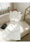 Rochie mini, alb