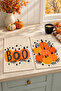 Pumpkin Boo Pumpkin Patterned 2-Piece Kitchen Towel Set 35X55 - 5