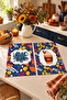 Autumn Bloom Autumn Coffee Patterned 2-Piece Kitchen Towel Set 35X55 - 6