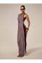 Rochie maxi, mix culori