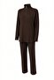 Urban Corduroy Fabric Half-Zip Maternity and Postpartum Tracksuit Set - 5