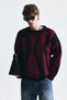 Relax Fit Color Block Sweater