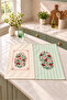 Ladybug Ladybug and Flower Patterned 2-Piece Kitchen Towel Set 35X55 - 2