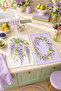 Wisteria Dream Purple Cluster Patterned 2-Piece Kitchen Towel Set 35X55 - 7