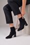 Sori̇n Original Kri̇stebell Imported Special Series Metal Stone Detail Women's Boots Black - 2