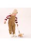 Corduroy Overalls Beige