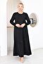 Plus Size Lace Detailed Dress - 6
