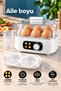 Smartegg Egg Cooking Machine Egg Boiling Machine with Led Indicator 4 Consistencies for Cooking Ro-06B - 2