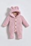 3-6-9-12 Months Wellsoft Plush Unisex Baby&Child Bear Sleeping Bag with Ears - 3