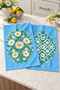 Daisy Sky Daisy Patterned 2-Piece Kitchen Towel Set 35X55 - 3