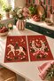 Celestial Horse Horse and Nal Patterned 2-Piece Kitchen Towel Set 35X55 - 2