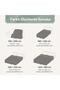 100% Cotton 240X260 cm Premium Waffle Pattern Pique Blanket & Bedspread - 7