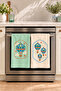 Cloud Traveler Flying Balloon Patterned 2-Piece Kitchen Towel Set 35X55 - 3