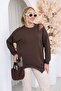 Plus Size Pearl Embroidered Modal Fabric Blouse - 6