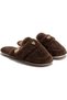 Mammy Plush Women's House Slippers Brown 37/41